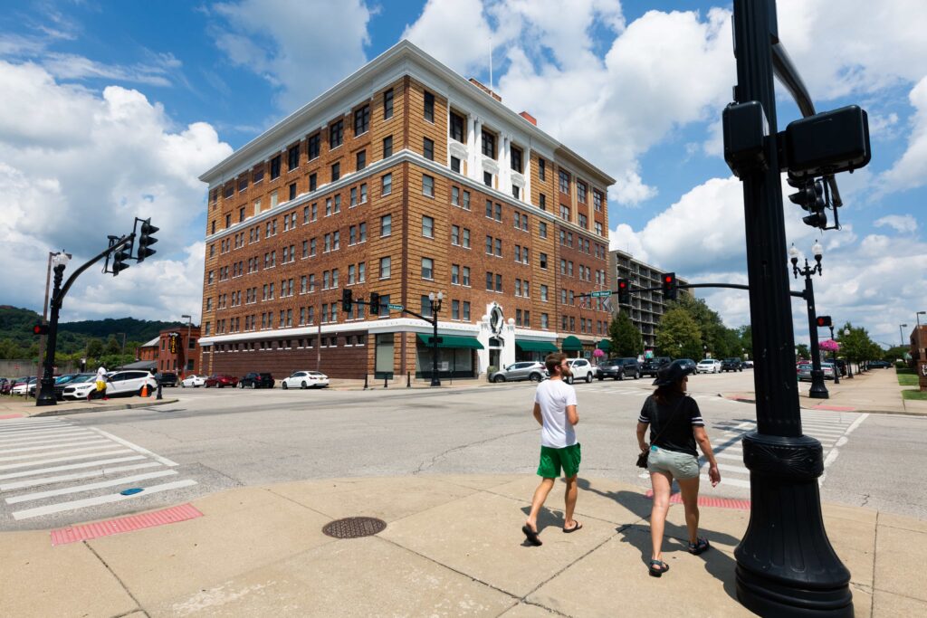 core10 building on the street